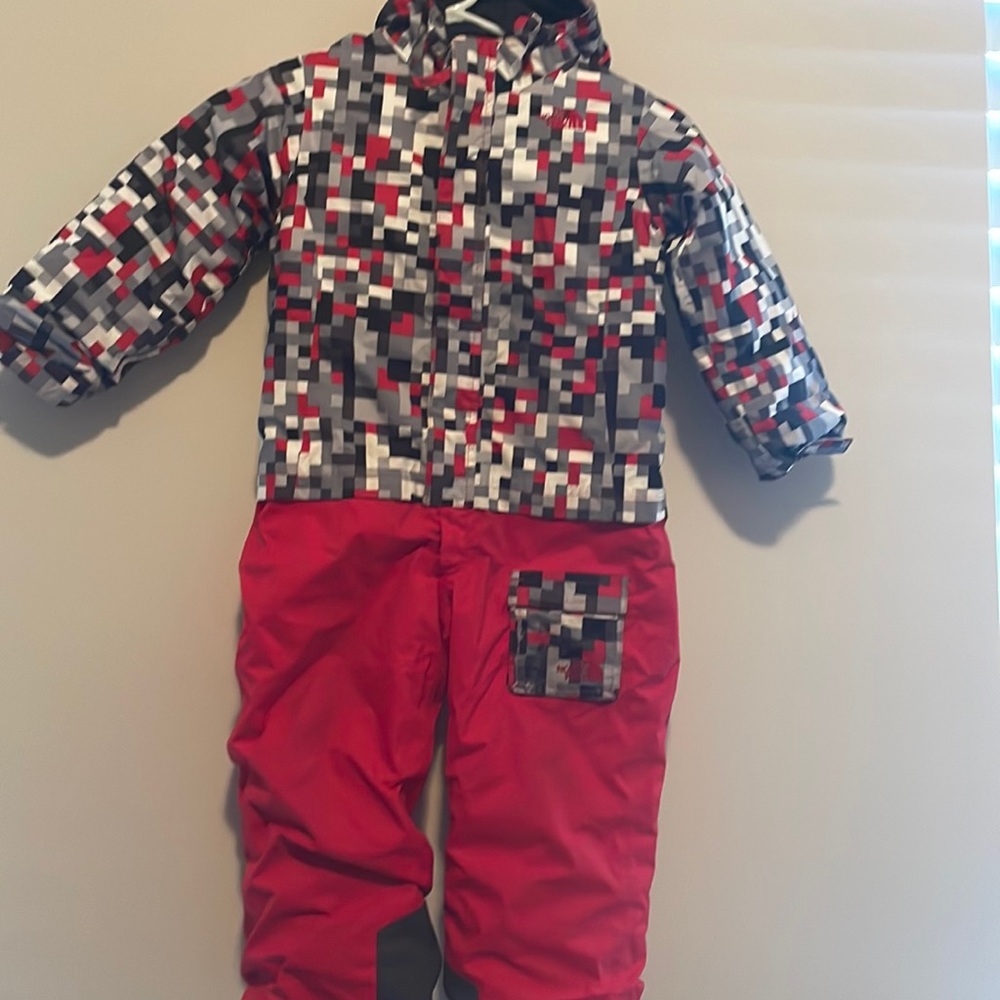 The North Face Kids One Piece Snowsuit. 4T